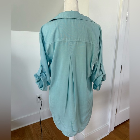 Side Stitch blue CYA top size small - Picture 2 of 4